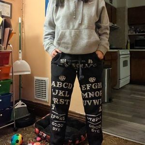 Oujia board joggers unisex size medium BLACKCRAFTCULT